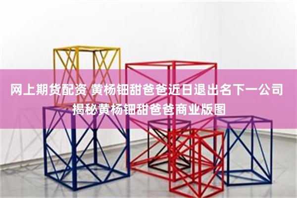 网上期货配资 黄杨钿甜爸爸近日退出名下一公司 揭秘黄杨钿甜爸爸商业版图