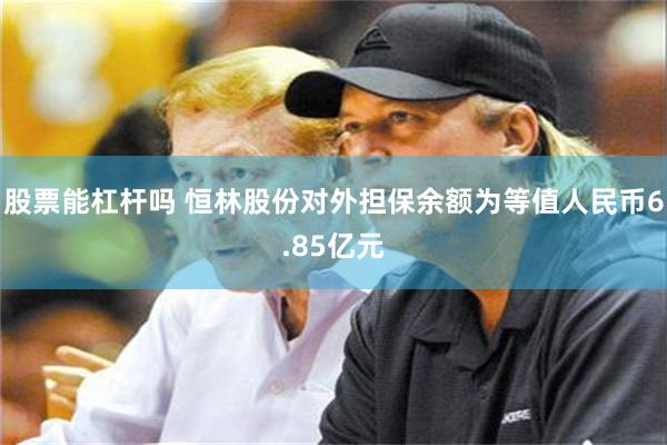 股票能杠杆吗 恒林股份对外担保余额为等值人民币6.85亿元