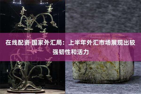 在线配资 国家外汇局：上半年外汇市场展现出较强韧性和活力