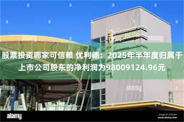 股票投资哪家可信赖 优利德：2025年半年度归属于上市公司股东的净利润为98009124.96元